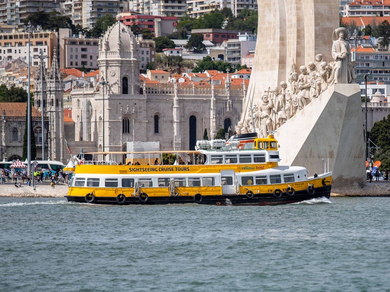 Crucero por el río en Lisboa